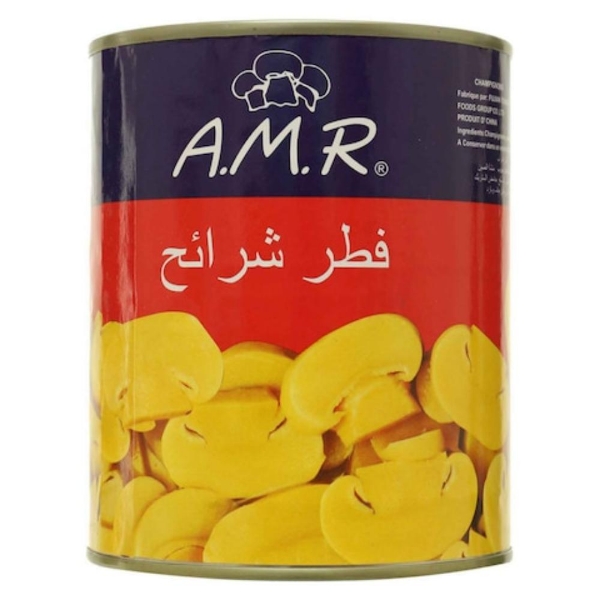 Show details for AMR Mushroom Slices 800g Picture of AMR Mushroom Slices 800g