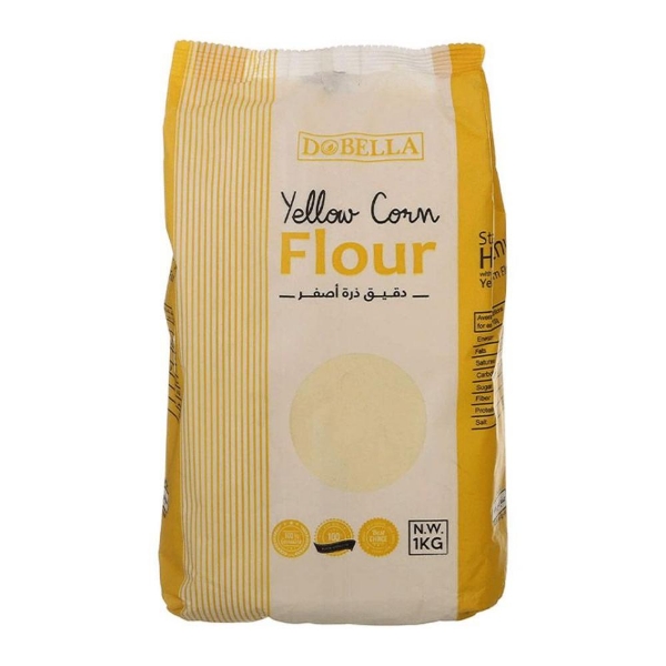 Show details for Dobella yellow corn flour 1 kg Picture of Dobella yellow corn flour 1 kg
