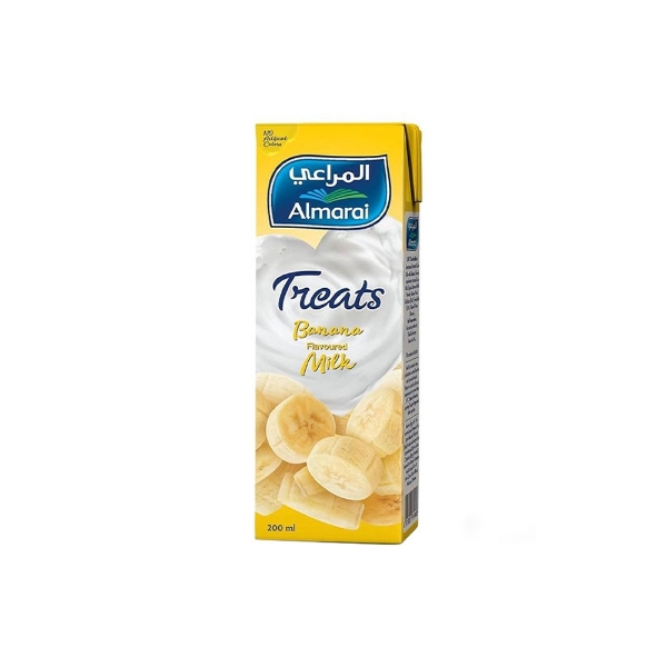 Show details for Almarai Milk sweetened  banana 200ml Picture of Almarai Milk sweetened  banana 200ml