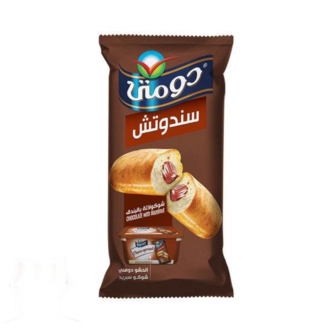Picture of Domty Sandwich  jumbo chocolate hazelnut