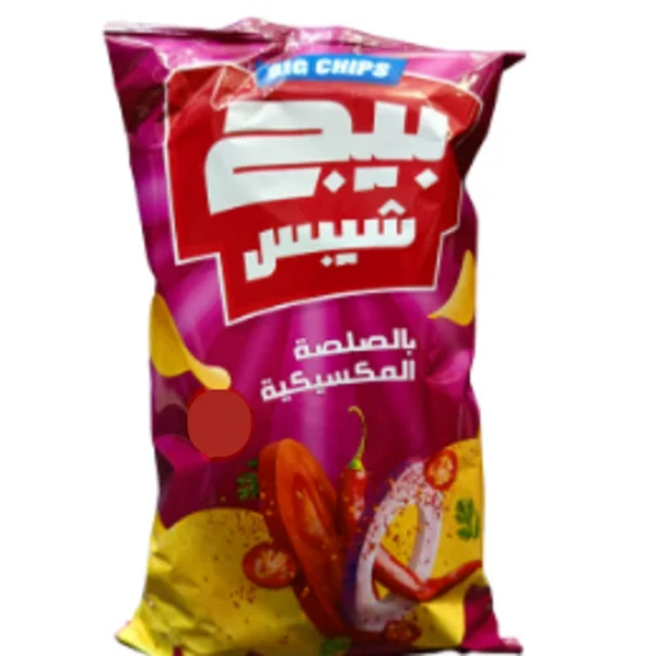 Show details for Big Chips with Sweet Sauce Flavor Picture of Big Chips with Sweet Sauce Flavor