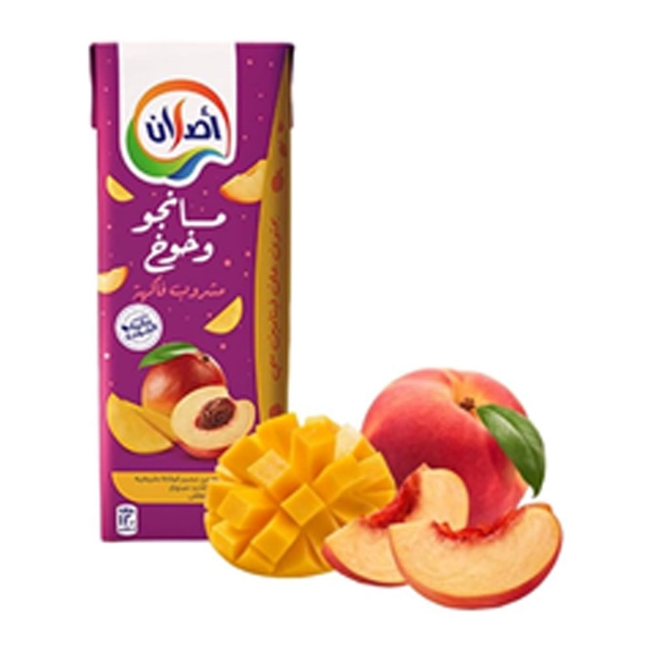 Show details for Aslan mango and peach juice 200 ml Picture of Aslan mango and peach juice 200 ml