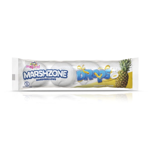 Show details for Magical Marshmallow Drops Pineapple 20g Picture of Magical Marshmallow Drops Pineapple 20g