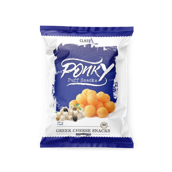 Show details for Punky Snacks Greek Cheese 60g Picture of Punky Snacks Greek Cheese 60g