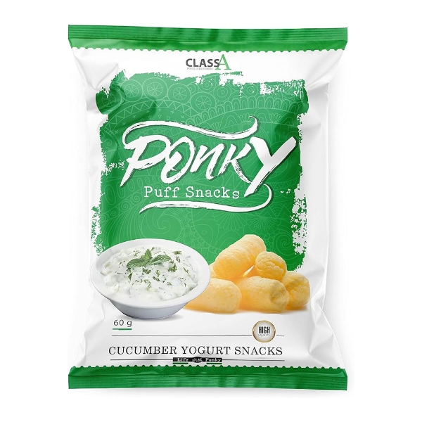 Show details for Punky Snacks Yoghurt with Cucumber 60g Picture of Punky Snacks Yoghurt with Cucumber 60g