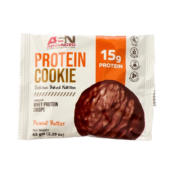 Show details for Advanced protein cookies with peanut flavor 65g Picture of Advanced protein cookies with peanut flavor 65g