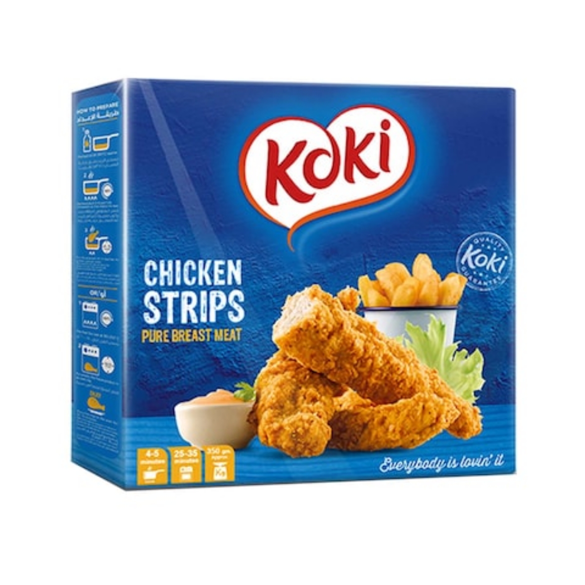 Picture of Koki chicken strips normal 400g