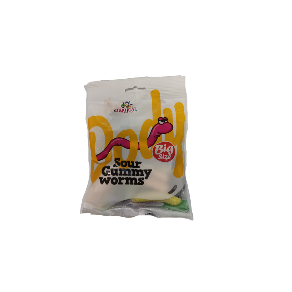Picture of Magical Jelly Worm Shape Sour 80g