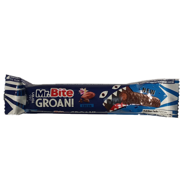 Show details for Mr. Bite Gran Chocolate with Dark Cocoa 35g Picture of Mr. Bite Gran Chocolate with Dark Cocoa 35g