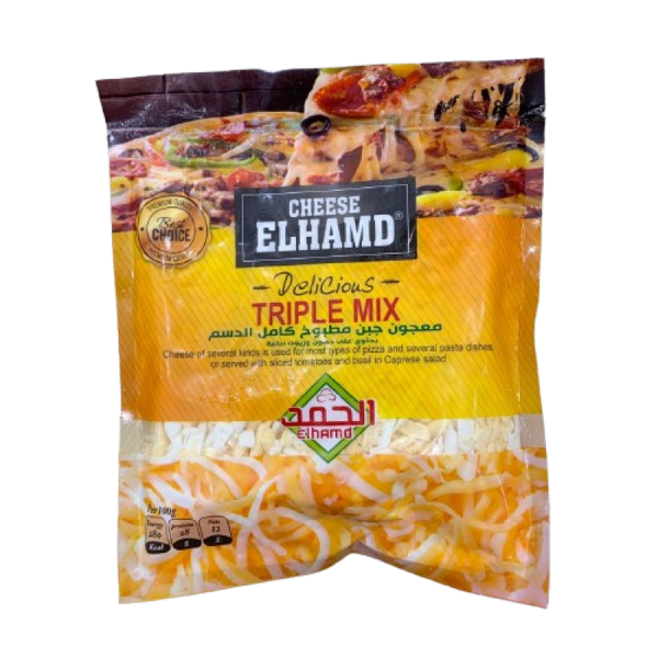 Show details for AlHamd Mozzarella Mix 200g Picture of AlHamd Mozzarella Mix 200g