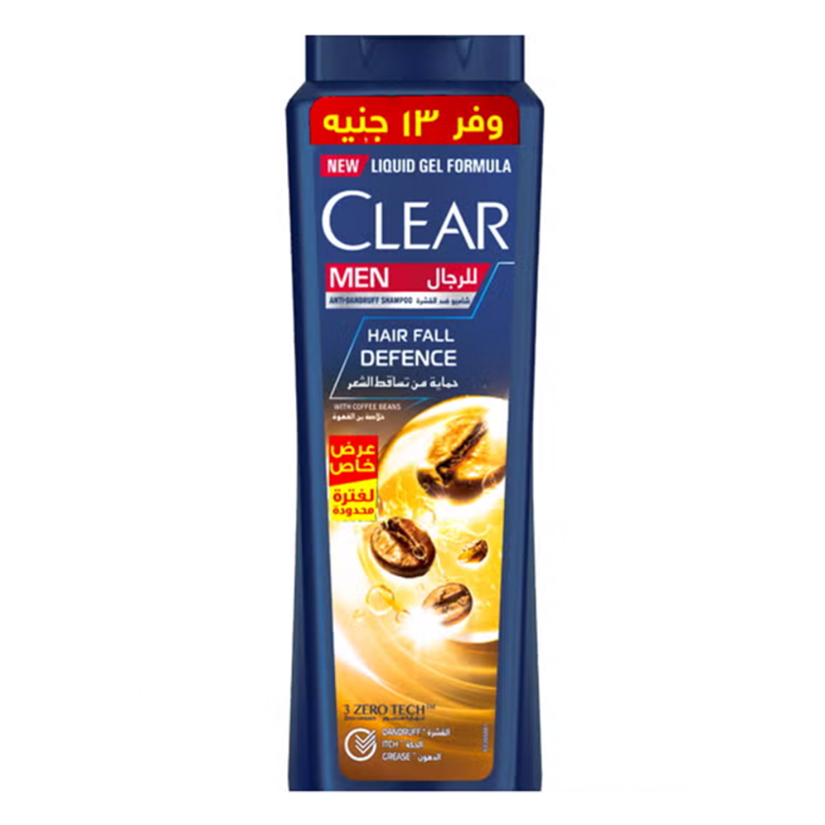 Picture of Clear men's hair loss shampoo 2 x 1, 600 ml