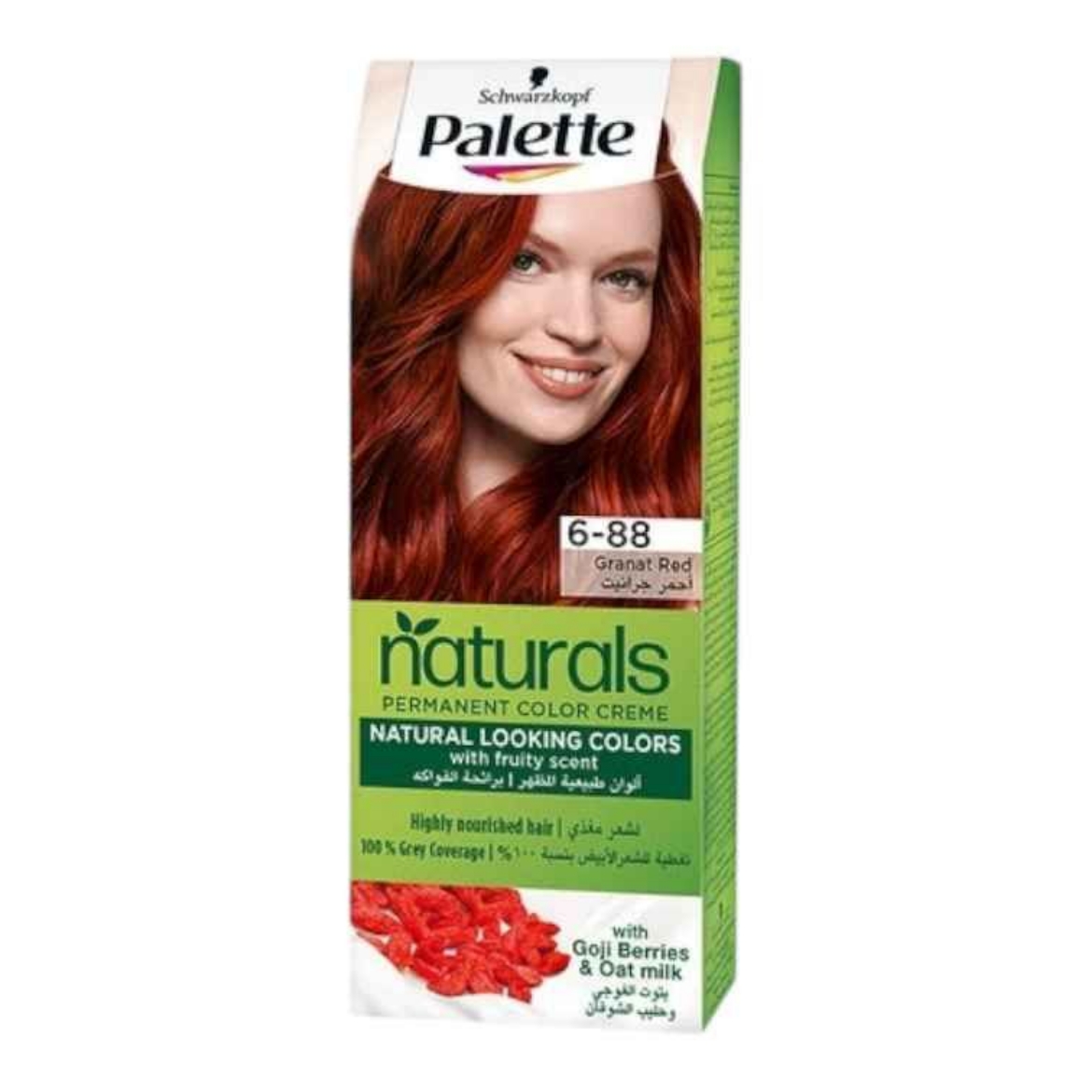 Picture of Palette Hair Dye 88 - 6 granite red, with a fruity , 110 ml