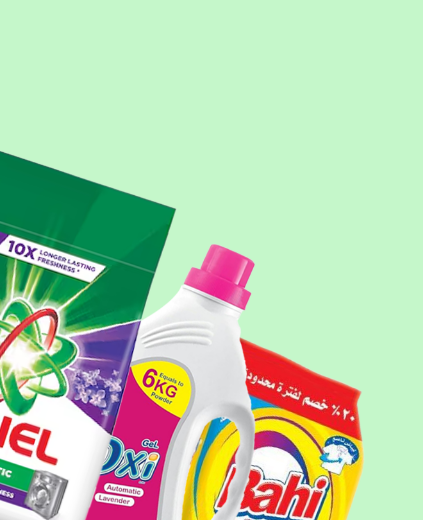 صورة لقسم المنظفات