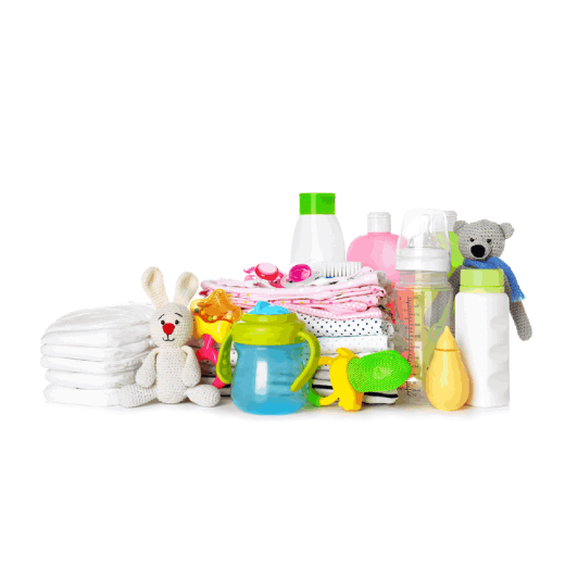 صورة لقسم مستلزمات البيبى