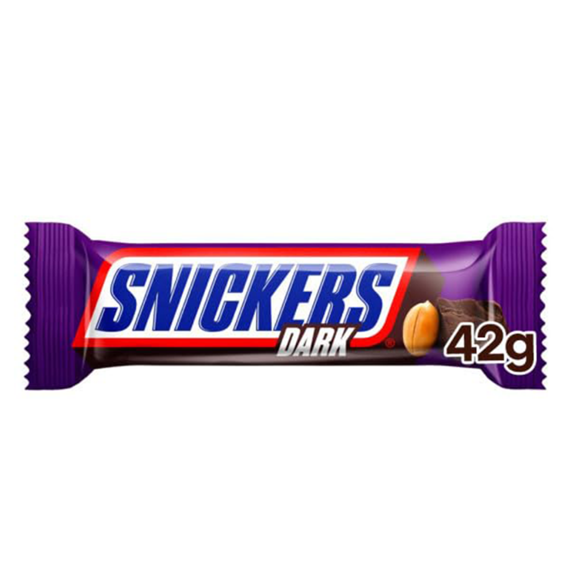 Picture of Snickers Dark Chocolate, Caramel & Peanuts 42g