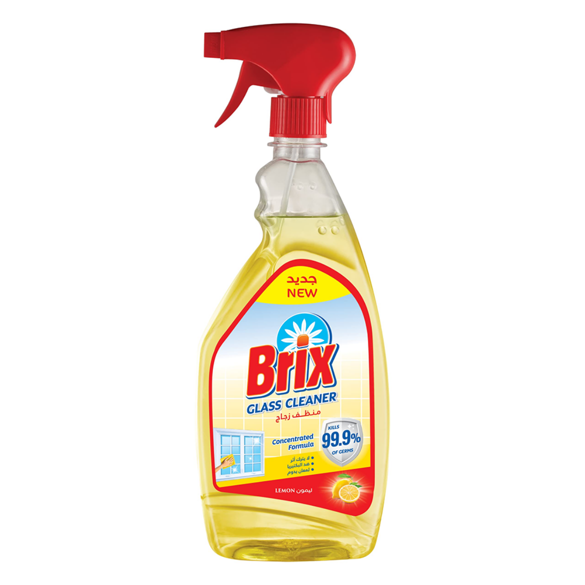 Picture of Brix Glass Cleaner with Floral Scent 500ml