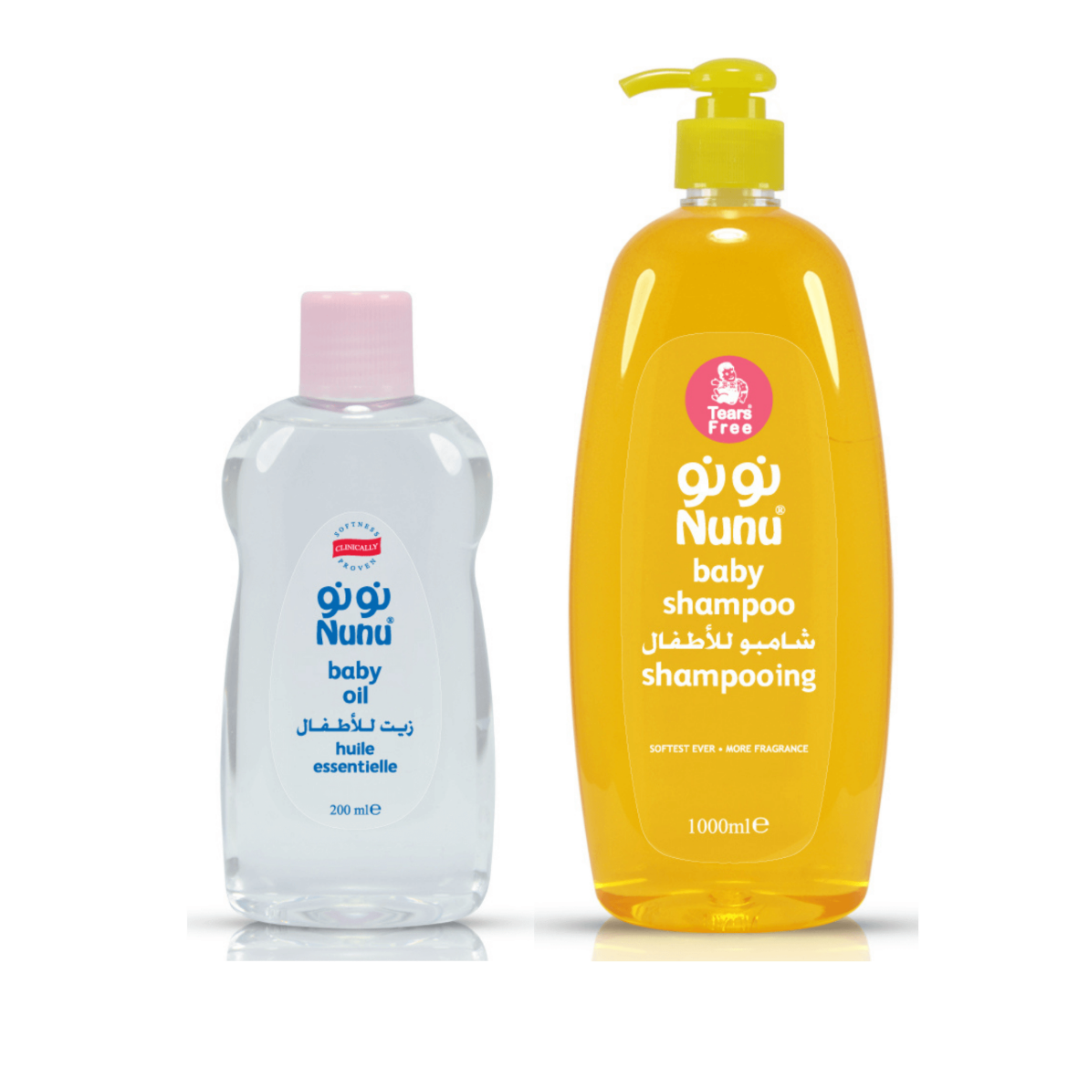 Picture of Nunu Baby Shampoo 1L + Free 200ml Oil