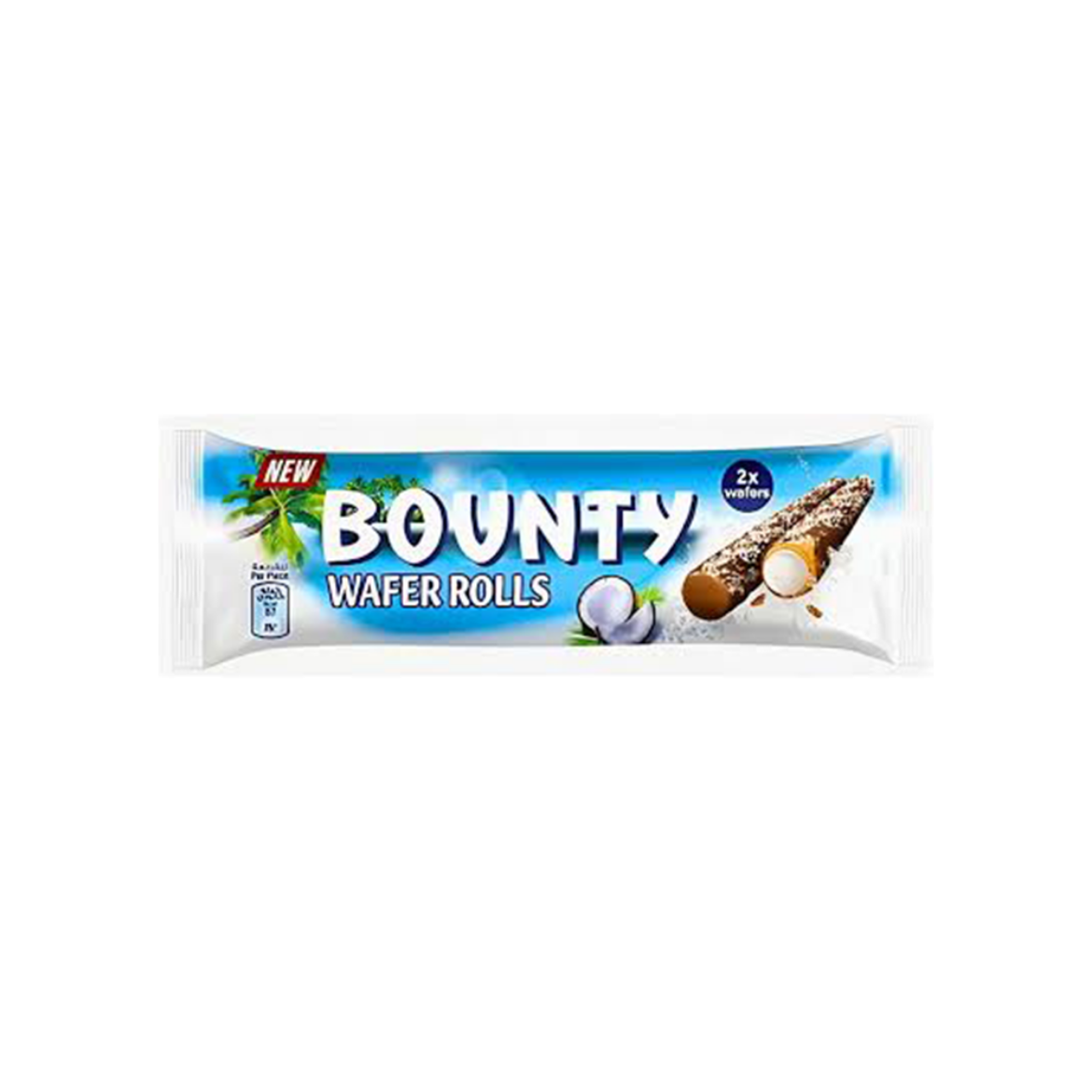 Picture of Bounty Wafers with Coconut and Chocolate Covered 2 Fingers