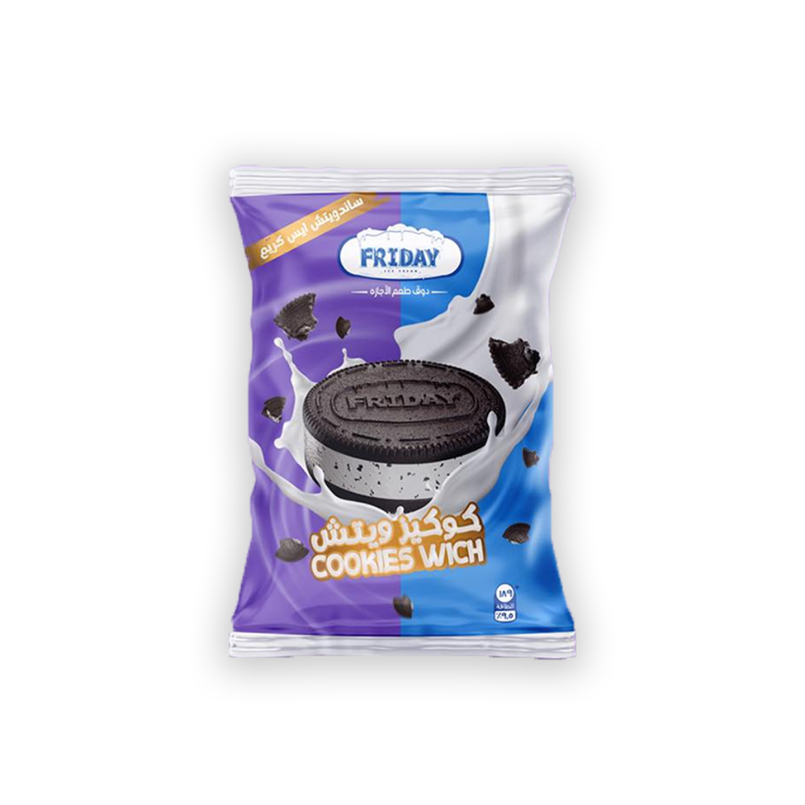 Picture of Friday Ice Cream Sandwich Cookies Witch 110ml