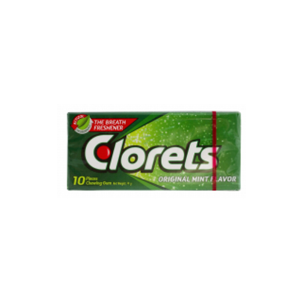 Show details for Clorets Cinnamon Chewing Gum 10 ct Picture of Clorets Cinnamon Chewing Gum 10 ct