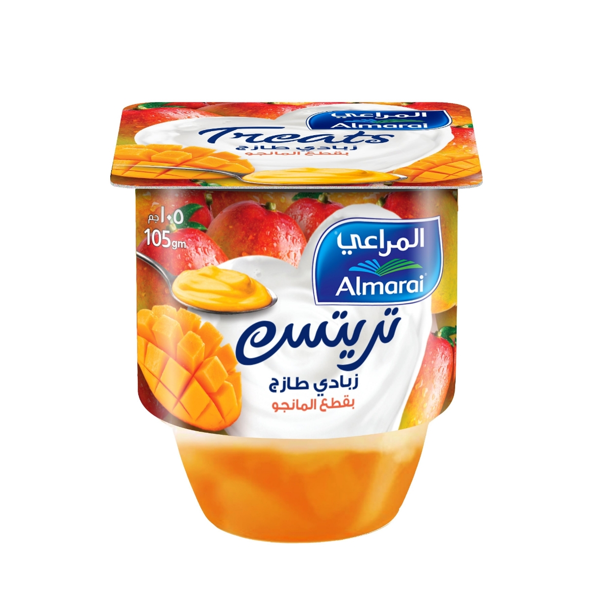Picture of Almarai Yogurt with Mango Pieces 105g
