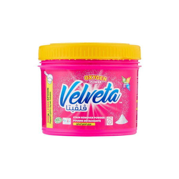Show details for Velveta Advanced Stain Remover 500g + Free Spoon Picture of Velveta Advanced Stain Remover 500g + Free Spoon