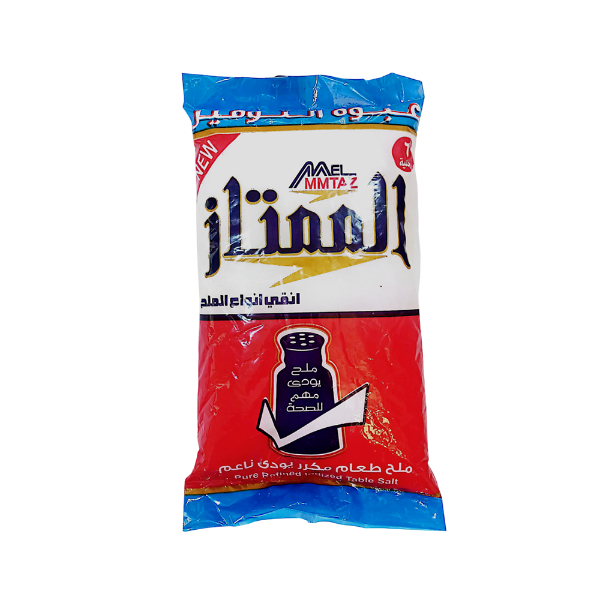 Show details for الممتاز ملح ناعم 1ك Picture of الممتاز ملح ناعم 1ك