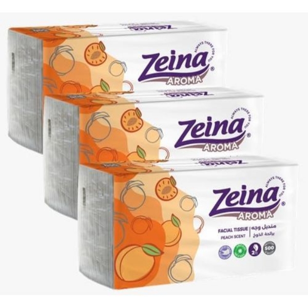 Show details for Zeina Peach Fruit Tissues, 500 Tissues, 3 Pcs offer Picture of Zeina Peach Fruit Tissues, 500 Tissues, 3 Pcs offer