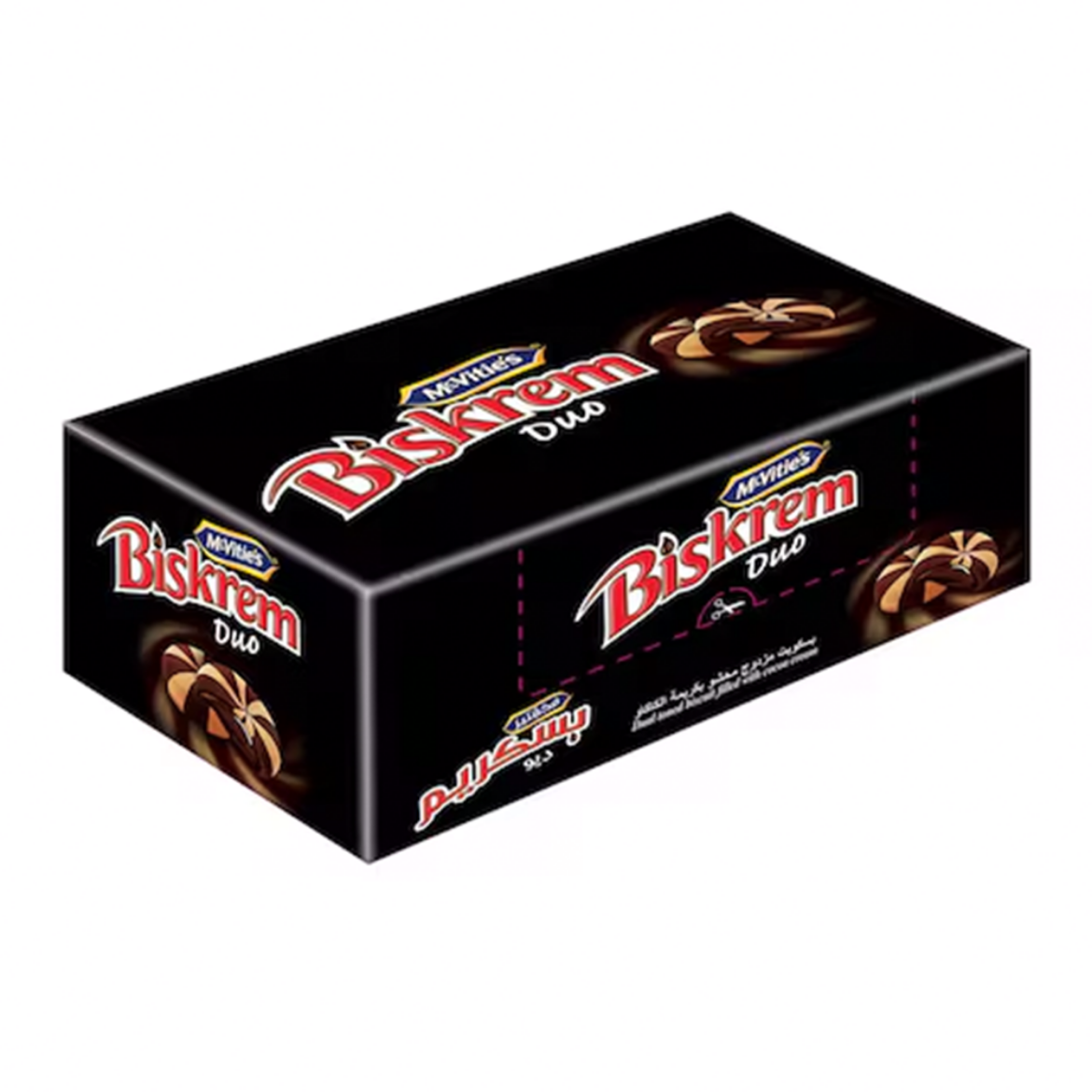 Picture of Biscream double biscuit filled with cocoa cream 6 pieces (12 pieces)