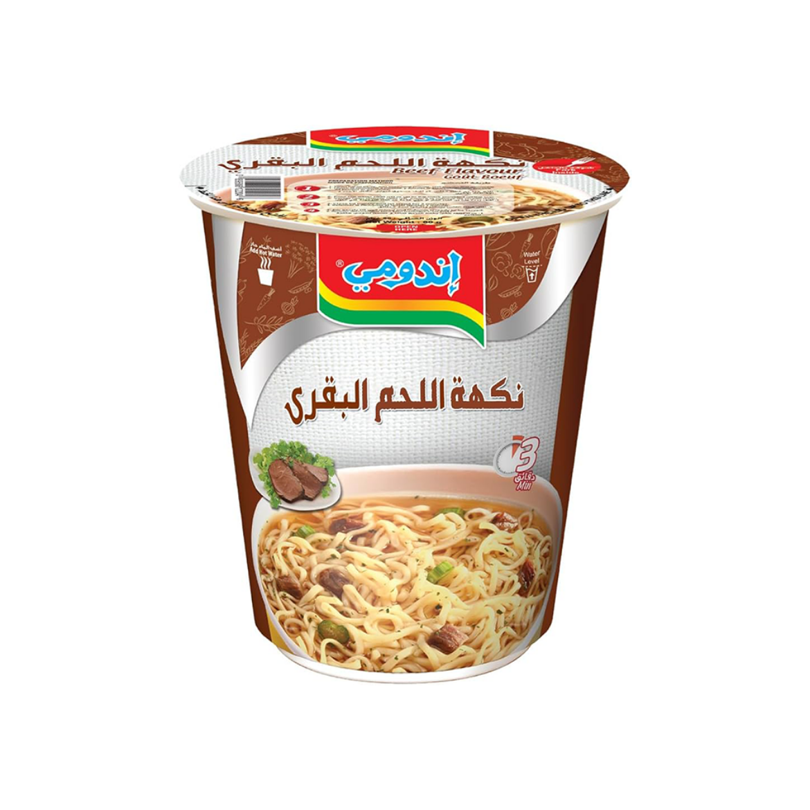 Picture of Indomie Cup Noodles Meat Flavor 60g
