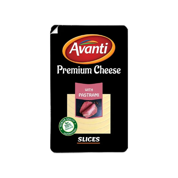 Show details for Avanti Cheddar Cheese with Pastrami 150g Picture of Avanti Cheddar Cheese with Pastrami 150g