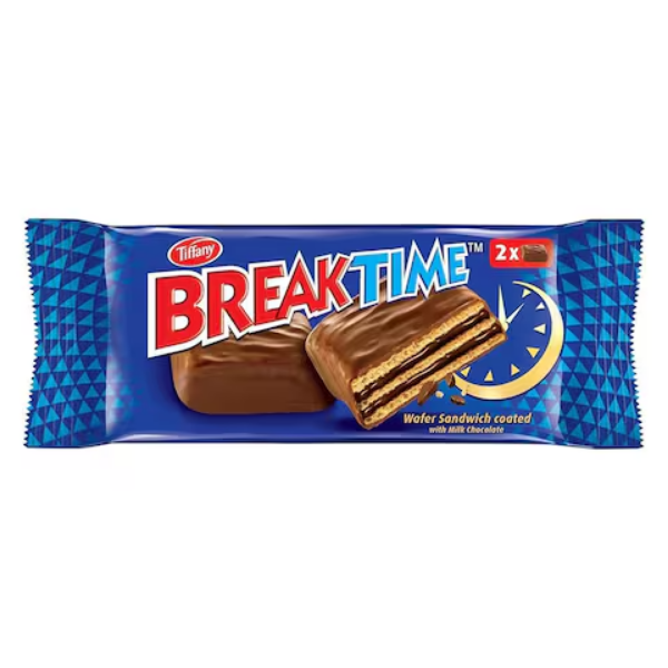 Show details for Tiffany Break Time Chocolate Wafer Sandwich Biscuits 26g Picture of Tiffany Break Time Chocolate Wafer Sandwich Biscuits 26g