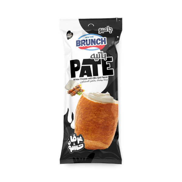 Show details for New Time Brunch White Cheese Patty with Grill Flavor Jumbo 1pc Picture of New Time Brunch White Cheese Patty with Grill Flavor Jumbo 1pc