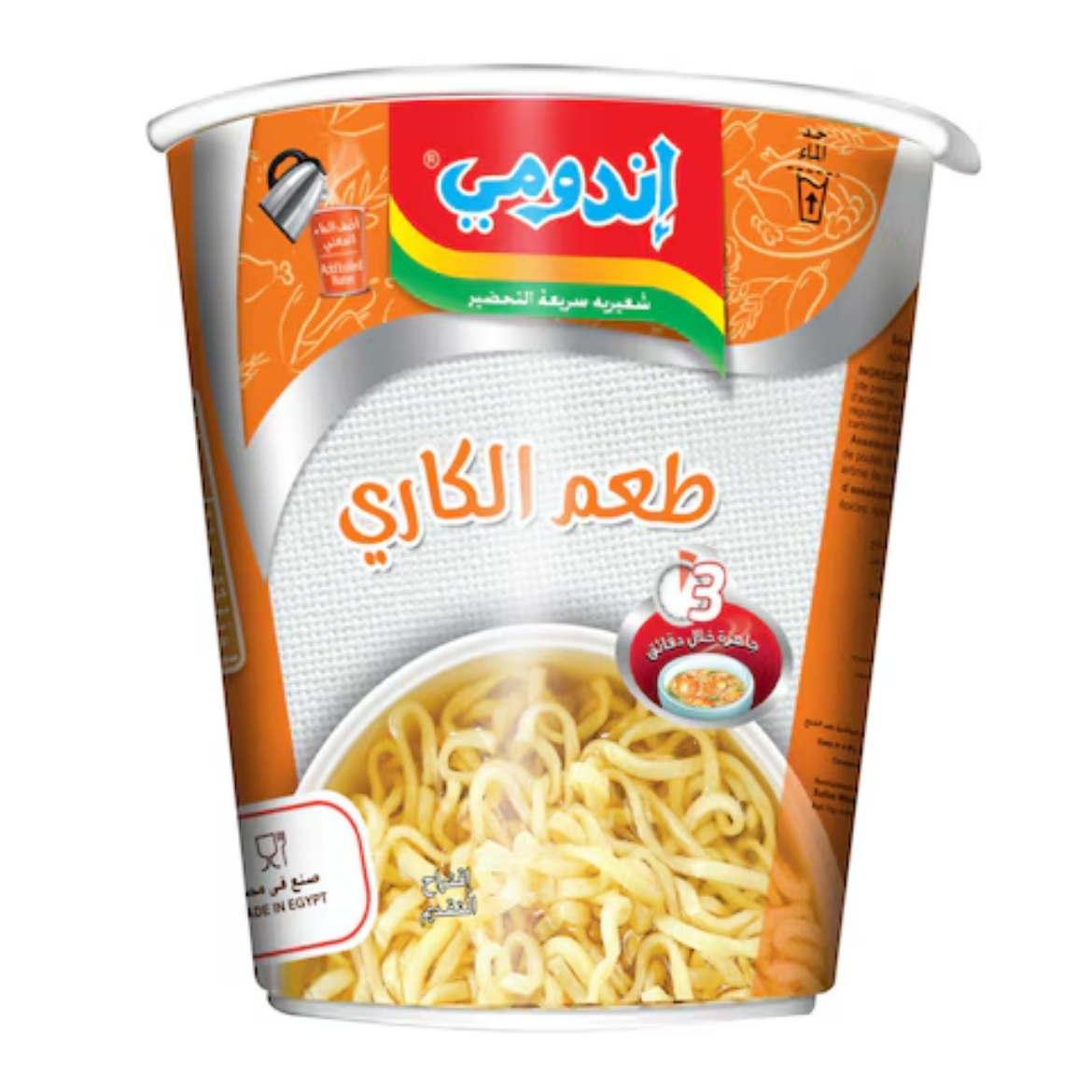 Picture of Indomie Cup Noodles Curry Flavor 60g