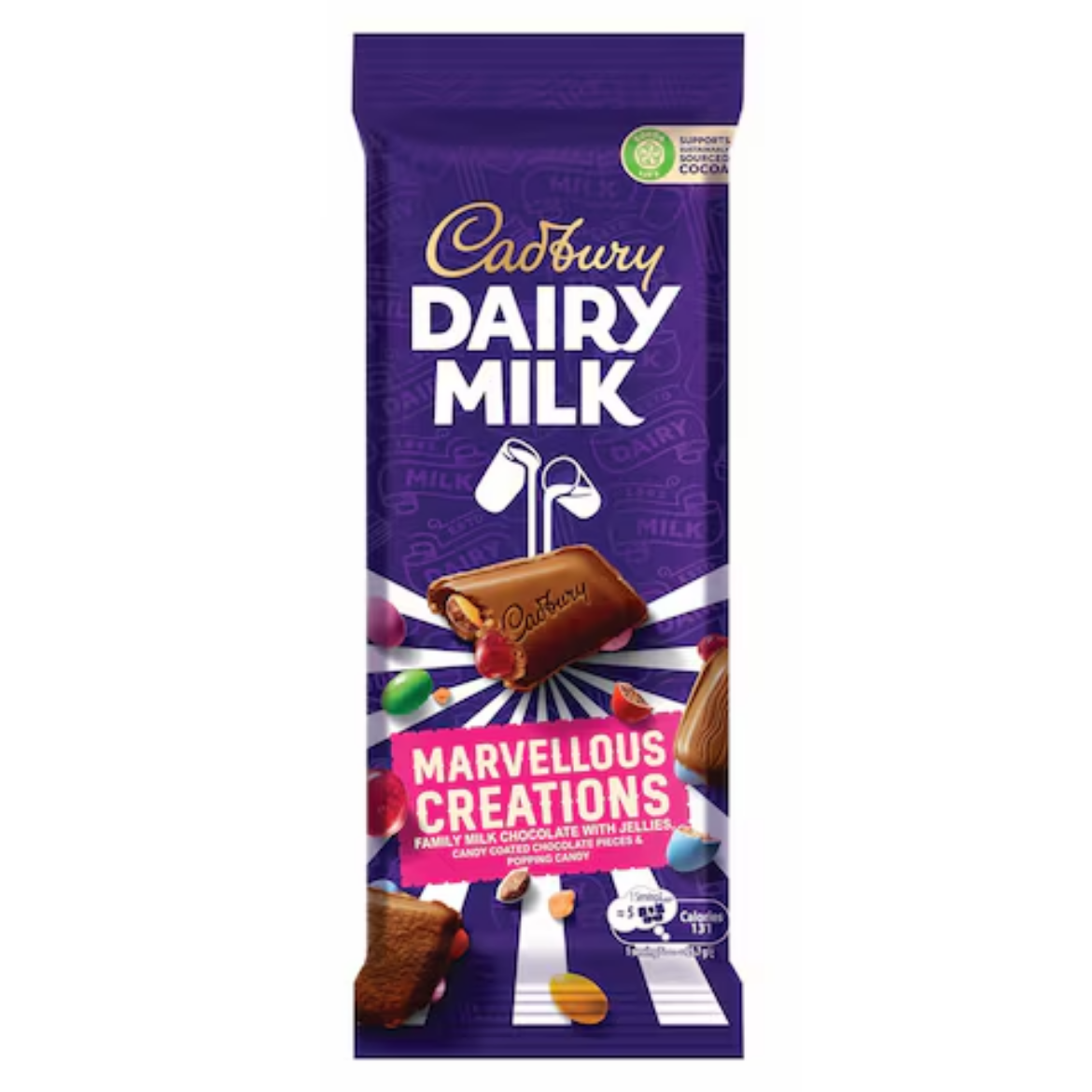 Picture of Cadbury Dairy Milk Fruit Flavored Chocolate 90g