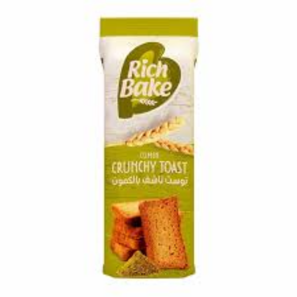 Show details for Rich Bake Dry Toast with Cumin 170g Picture of Rich Bake Dry Toast with Cumin 170g