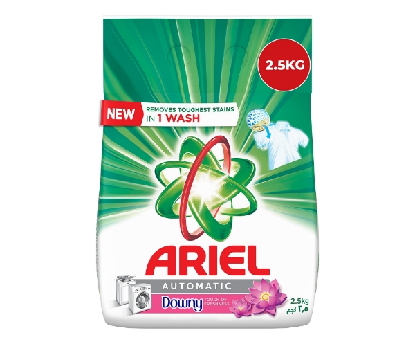 Show details for Ariel Automatic Downy Powder 2.5 kg Picture of Ariel Automatic Downy Powder 2.5 kg