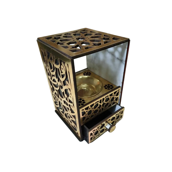 Show details for Royal Andalusian Islamic incense burner drawer Picture of Royal Andalusian Islamic incense burner drawer