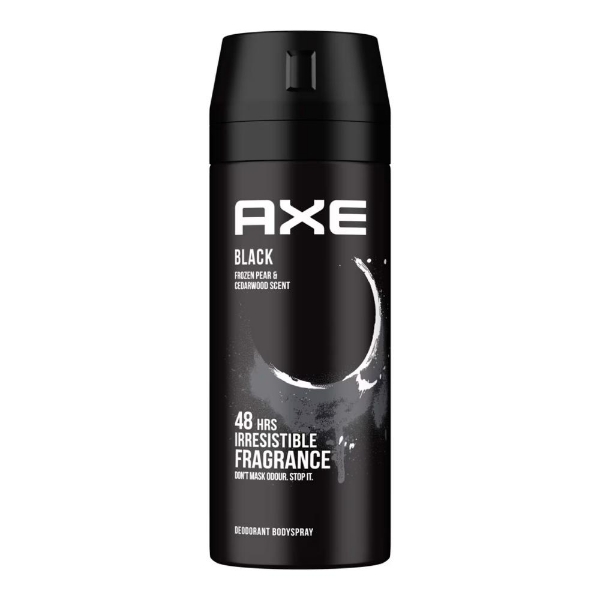 Show details for Axe Black Deodorant Spray for Men, Pear Scent, 150ml Picture of Axe Black Deodorant Spray for Men, Pear Scent, 150ml