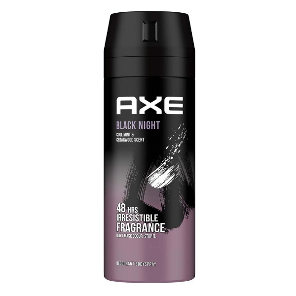 Show details for Axe Black Night Mint Deodorant Spray for Men 150ml Picture of Axe Black Night Mint Deodorant Spray for Men 150ml