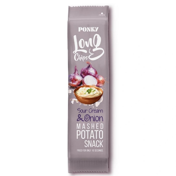 Show details for Punky Long Chips Onion Cream 75g Picture of Punky Long Chips Onion Cream 75g