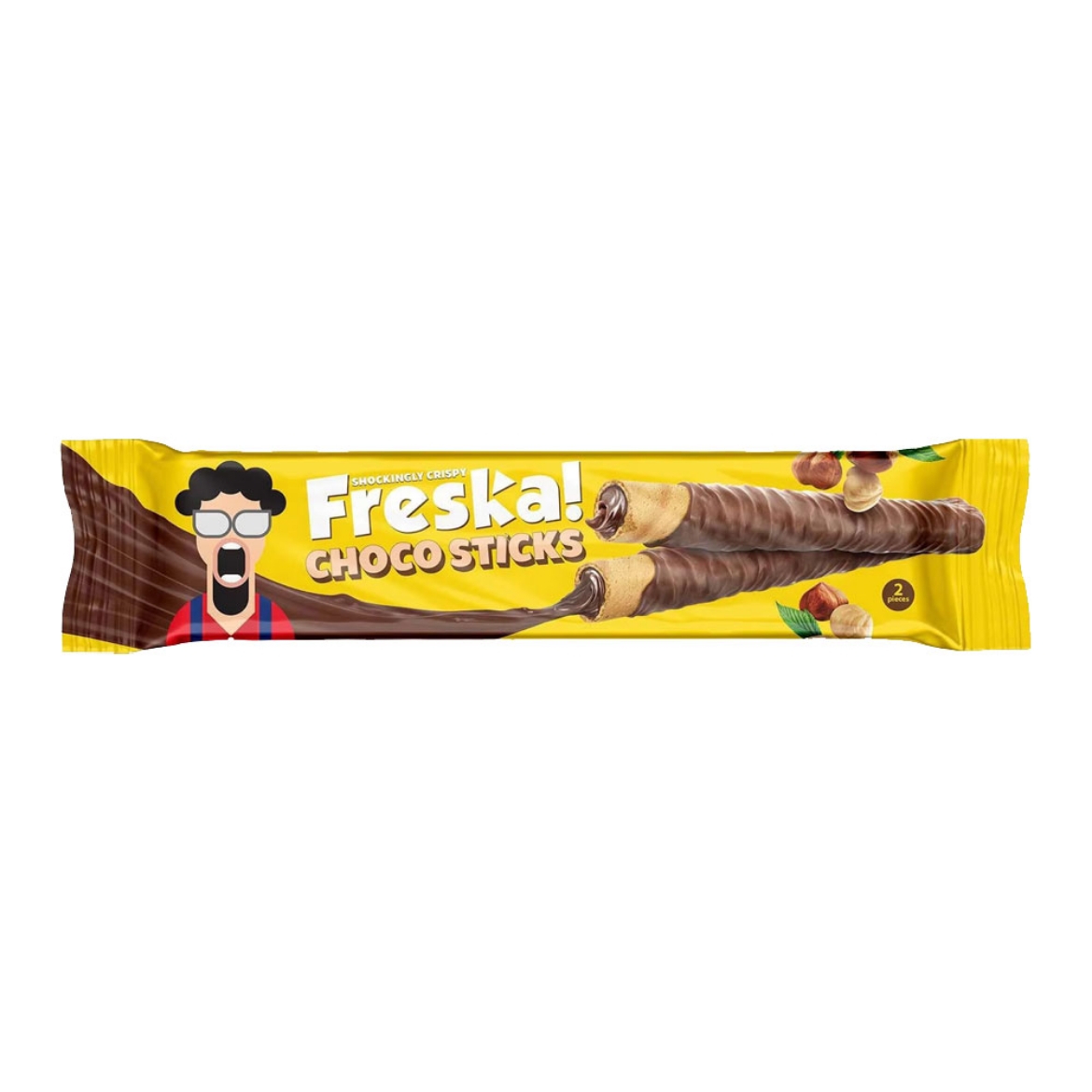 Picture of Freska Choco Sticks Chocolate & Hazelnut Wafer 2pk