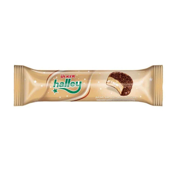 Show details for McVitie's Haley's Chocolate Marshmallow Sandwich Biscuits 66g (6 pcs) Picture of McVitie's Haley's Chocolate Marshmallow Sandwich Biscuits 66g (6 pcs)