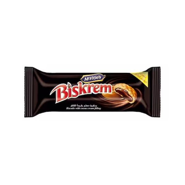 Show details for Biscream Cocoa Cream 60g (8 pcs) Picture of Biscream Cocoa Cream 60g (8 pcs)