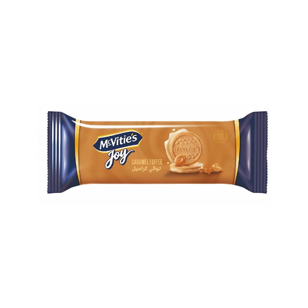 Show details for McVitie's Joy Toffee Caramel Biscuits 6g Picture of McVitie's Joy Toffee Caramel Biscuits 6g