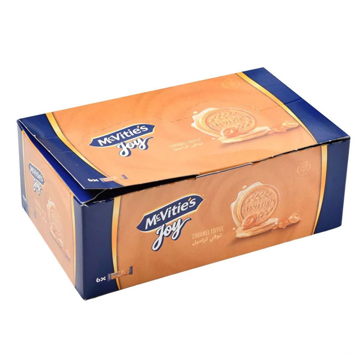 Picture of McVitie's Joy Toffee Caramel Biscuits (6 pieces)