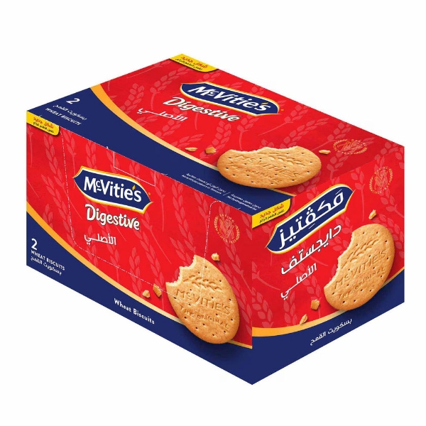Show details for McVitie's Digestive Original Wheat Biscuits (3 pieces) Picture of McVitie's Digestive Original Wheat Biscuits (3 pieces)