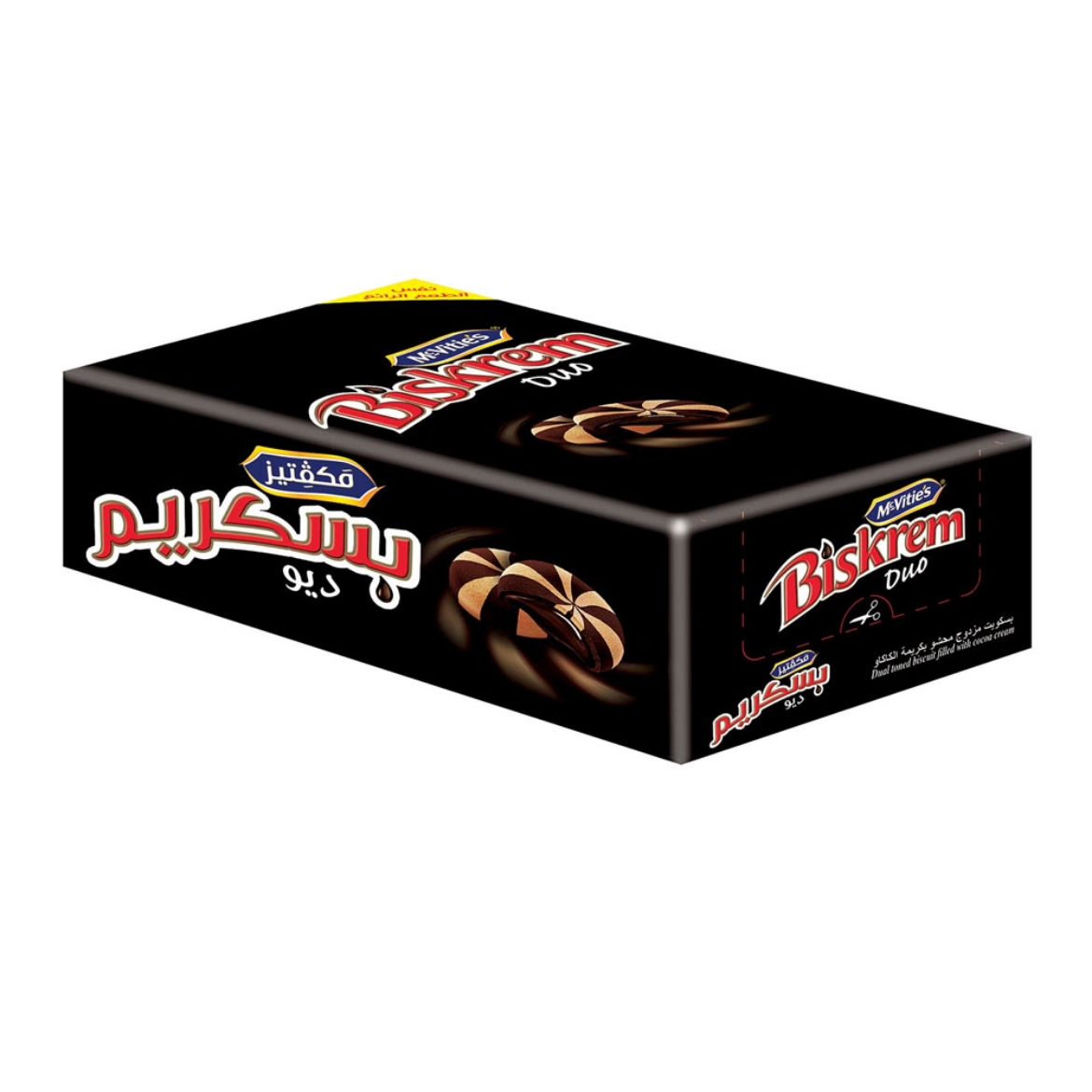 Picture of Biscream Cocoa Cream Biscuits 60g 8 pieces (12 pieces)