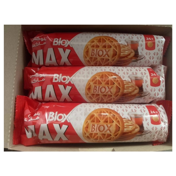Show details for Blox Max Plain Tea Biscuits 24 pieces (6 pieces) Picture of Blox Max Plain Tea Biscuits 24 pieces (6 pieces)