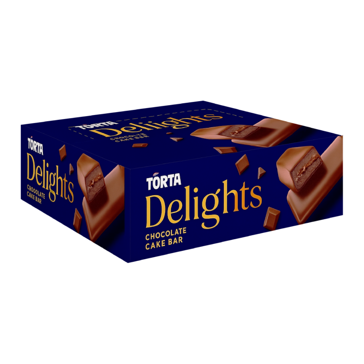 Picture of Torta Delights Cocoa Cake with Chocolate Cream (6 pieces)